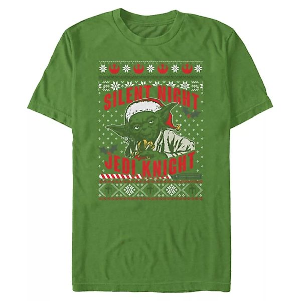 Star Wars - Yoda Silent Knight - Weihnachten - Männer T-Shirt günstig online kaufen