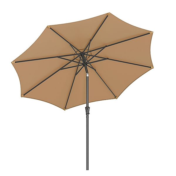 SONGMICS Sonnenschirm, UPF 50+, mit Kurbel, günstig online kaufen