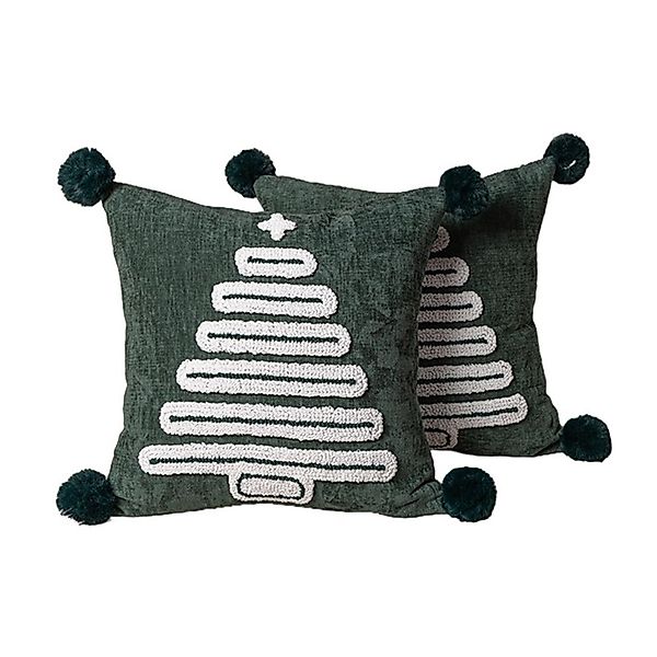 CLTYQ Kissenbezug Weihnachten 2 Stück, Weihnachtsdeko günstig online kaufen