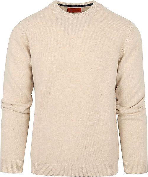 Suitable Pullover Wolle O-Neck Beige - Größe XXL günstig online kaufen