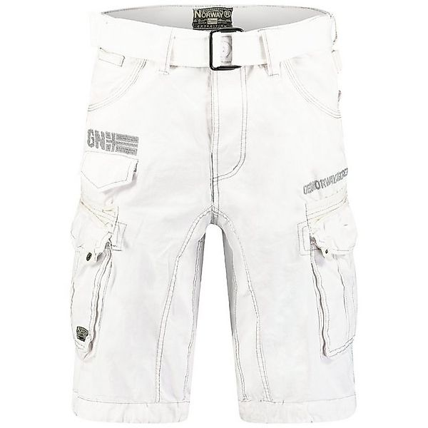 Geographical Norway Cargoshorts Herren kurze Hose Brpanoramique Weis (Packu günstig online kaufen