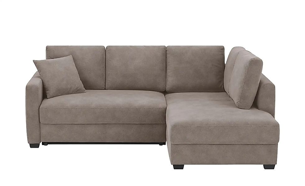 bobb Ecksofa mit Boxspringpolsterung  Lisa de Luxe ¦ braun ¦ Maße (cm): B: günstig online kaufen