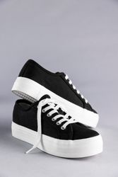Aniston SHOES Plateausneaker, Freízeitschuh, Basic-Sneaker, Schnürschuh günstig online kaufen