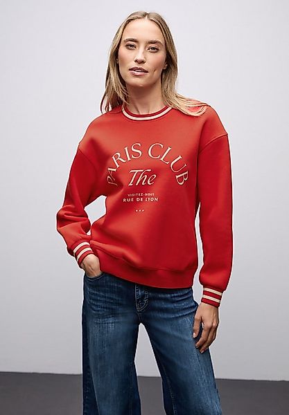 STREET ONE Sweatshirt mit Schriftzug günstig online kaufen