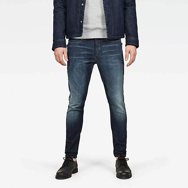 G-star D-staq 3d Zip Slim Jeans 30 Authentic Dark Aged günstig online kaufen