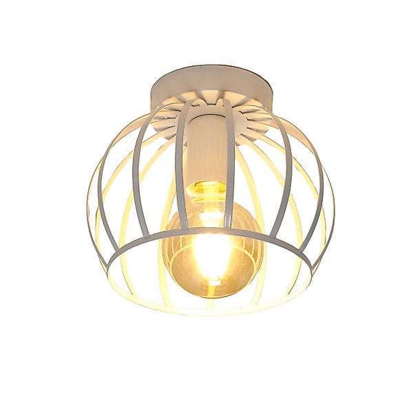 Riserva Dekolicht Schmiedeeiserne Deckenlampe, E27 Dekolampe, günstig online kaufen