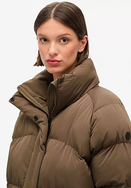 Superdry Steppjacke "MID LENGTH PUFFER JACKET", mit Kapuze günstig online kaufen