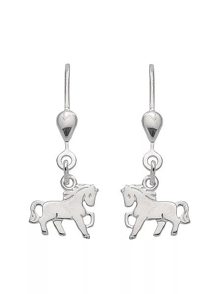Adelia´s Paar Ohrhänger "925 Silber Ohrringe Ohrhänger Pferd", Silberschmuc günstig online kaufen
