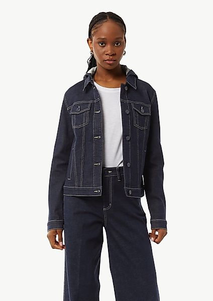 comma casual identity Blusenblazer Jeansjacke mit günstig online kaufen