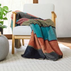 IBENA Wohndecke "Jacquard Decke Alexandria" in kräftigen Farben günstig online kaufen