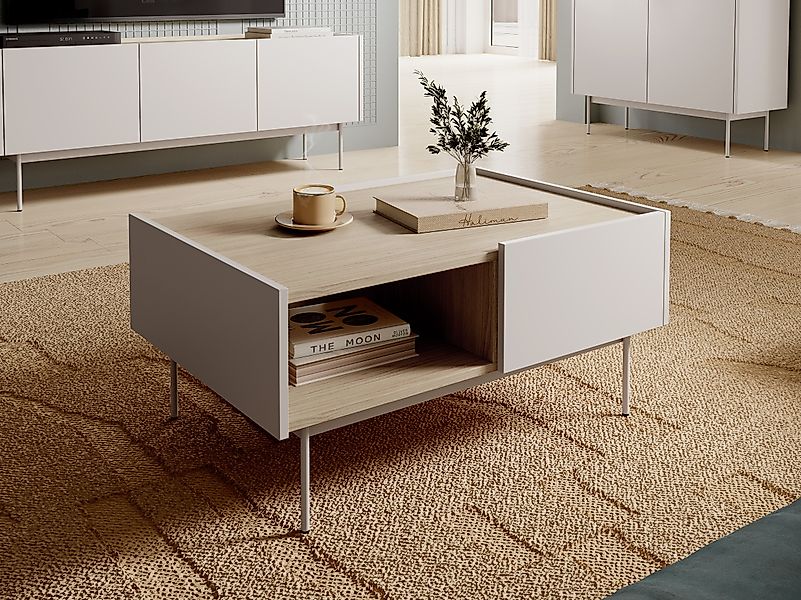 yourhouse24 Couchtisch Color L-97 Kaschmir/Ziegel günstig online kaufen