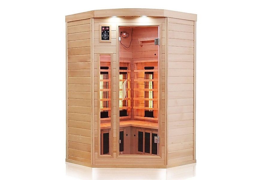 Dewello Infrarotkabine LAKEFIELD 120 Wärmekabine, bis zu 2 Personen, 5 Voll günstig online kaufen