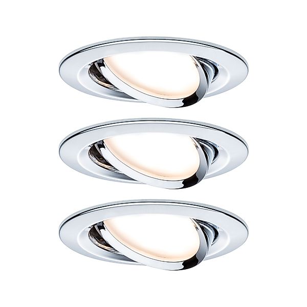 Paulmann "LED Einbauleuchte 3-Step-Dim Nova Coin 3-Step-Dim Basisset schwen günstig online kaufen