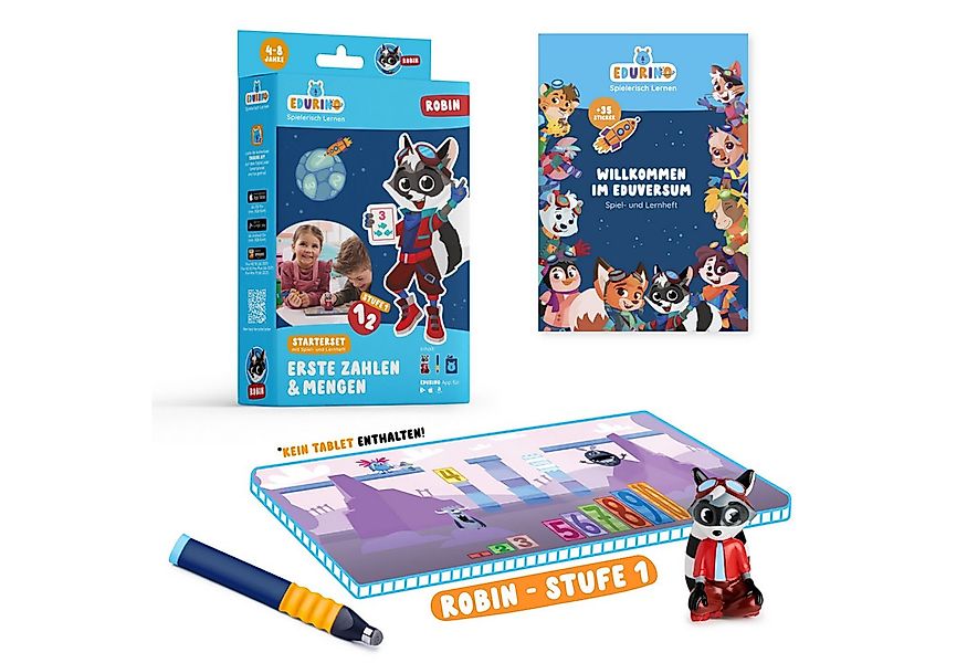 Edurino Lernspielzeug Bundle - Lernfigur Robin - Zahlen & Mengen EXKLUSIV günstig online kaufen