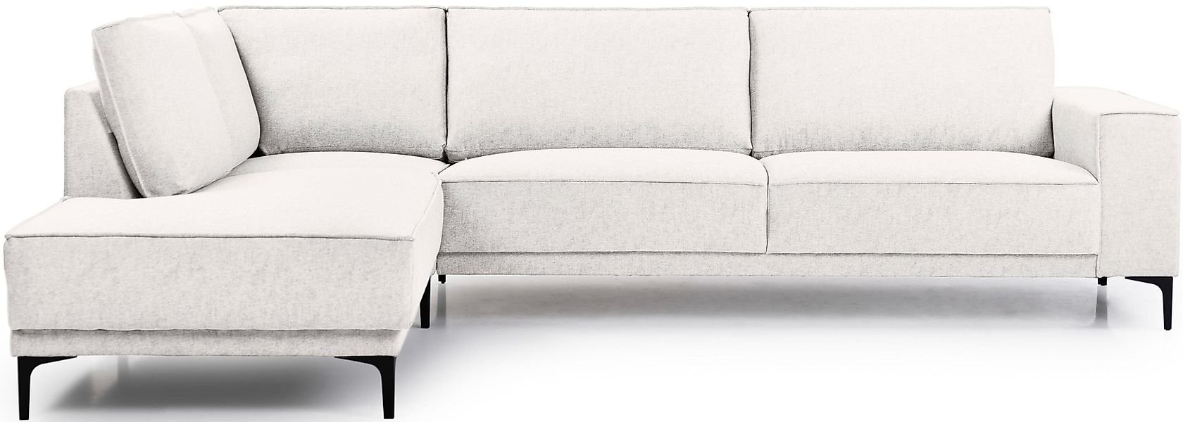 OTTO home Ecksofa "Polsterecke Oland, Struktur, Flachgewebe, Luxus-Microfas günstig online kaufen