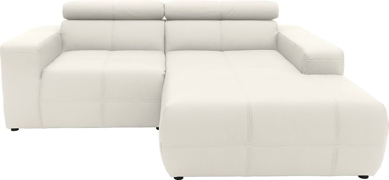 DOMO collection Ecksofa Brandon, inkl. Kopfteilverstellung, günstig online kaufen