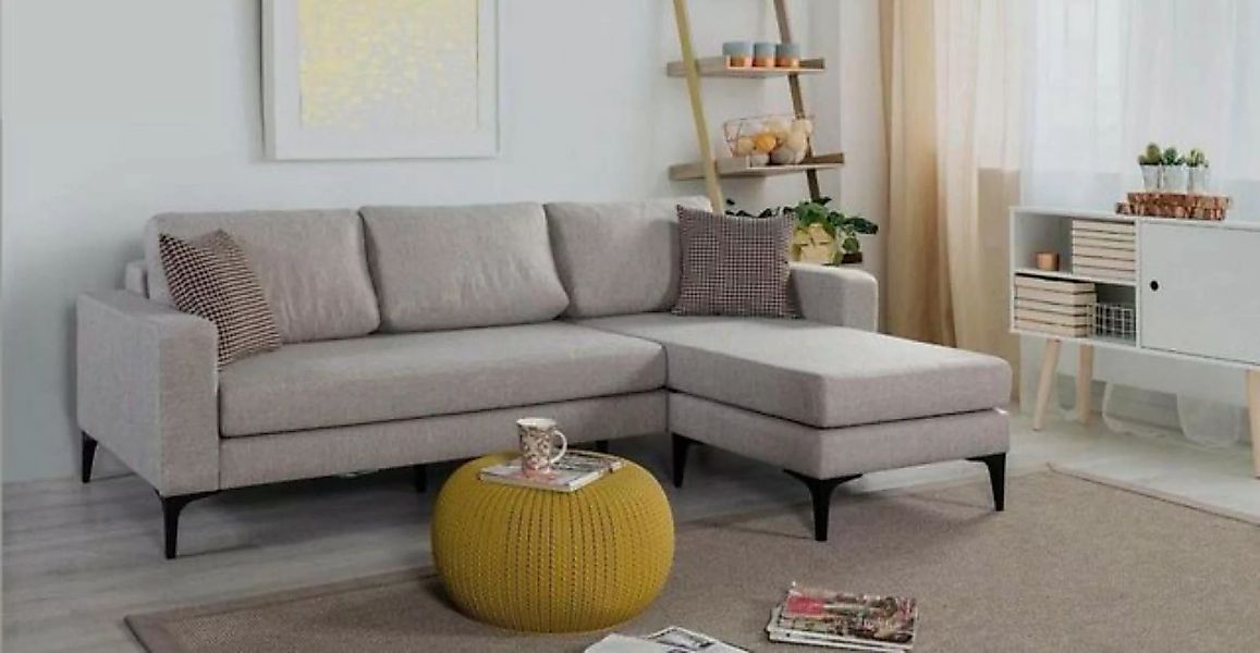 JVmoebel Ecksofa Wohnzimmer Sofa L-Form Modern Luxus Ecksofa Couch Polsteru günstig online kaufen