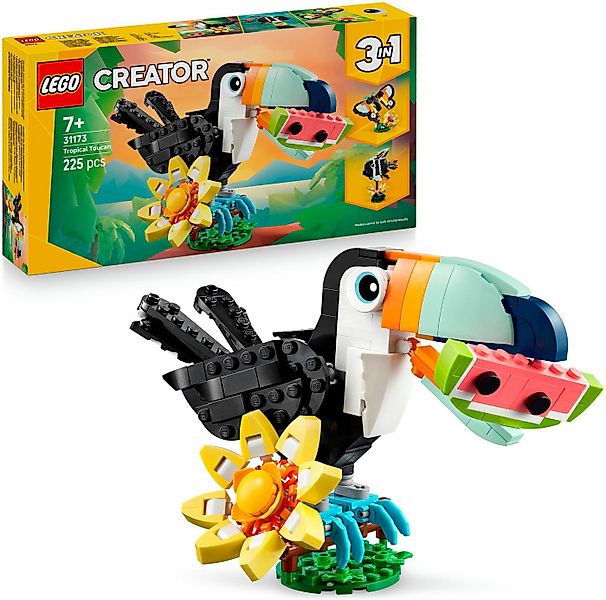 LEGO® Wilde Tiere: Tropischer Tukan (31173), LEGO LEGO Creator Konstruktion günstig online kaufen