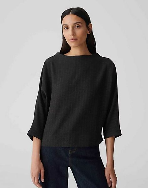 OPUS Sweater Gisha Batwing Fit leicht verkürzt geschnitten Sweatware günstig online kaufen