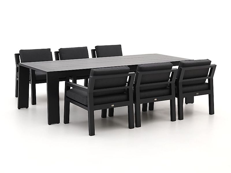 Bellagio Vinadio 255 cm Low Dining Gartenmöbel-Set 7-teilig günstig online kaufen