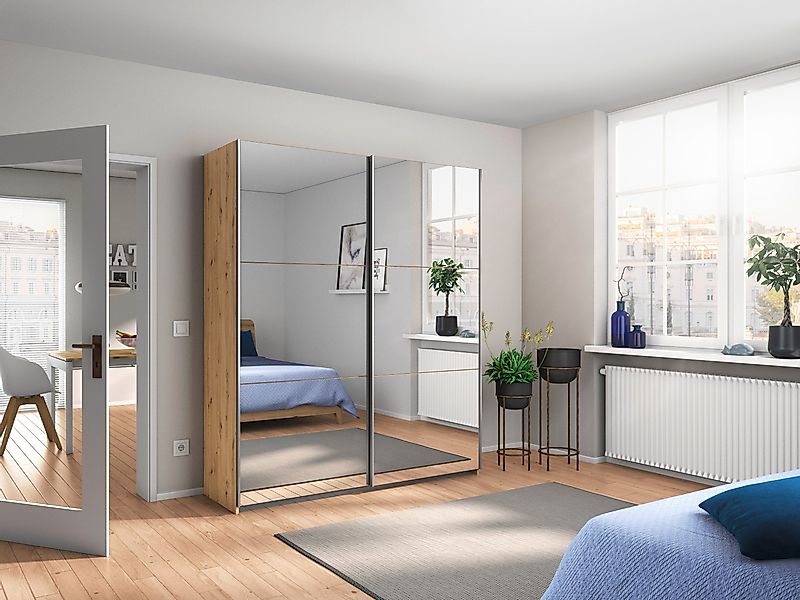 rauch Schwebetürenschrank "Kleiderschrank Schrank Garderobe REFLECT", inkl. günstig online kaufen