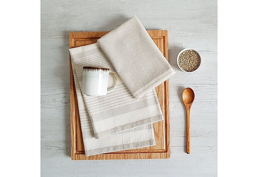 framsohn frottier Geschirrtuch Modern Living Streifen, aus 100% Baumwolle, günstig online kaufen