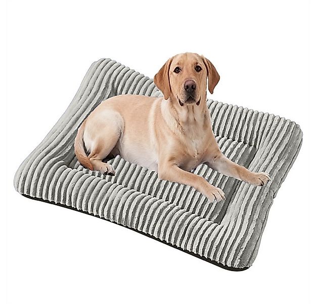 Ledander Hundematte Waschbares Hundebett mit rutschfester Unterseite,Silber günstig online kaufen