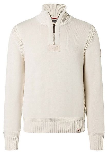 TIMEZONE Strickpullover Stilvoller Pullover mit Reißverschluss-Design (1-tl günstig online kaufen