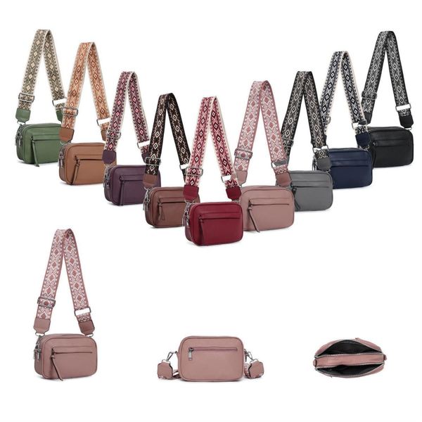 ITALYSHOP24 Schultertasche Damen Bodybag Umhängetasche Brusttasche günstig online kaufen