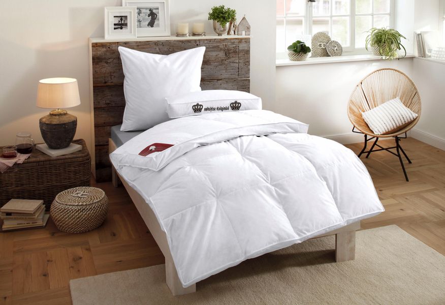 RIBECO Federbettdecke "Emily" extrawarm Füllung 90Federnund10Daunen 1 Stk. günstig online kaufen