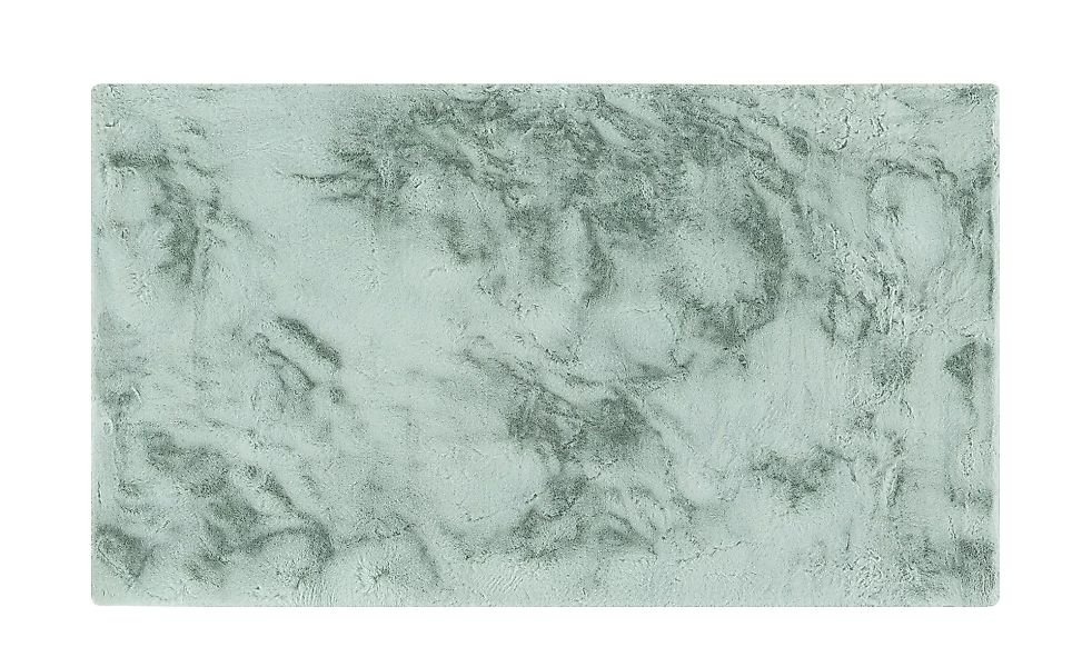 Hochflorteppich - grün - Synthethische Fasern - 70 cm - Sconto günstig online kaufen