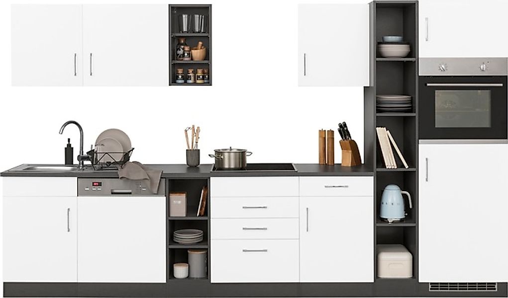 KOCHSTATION Küchenzeile »KS-Paris – Küchen mit einzigartigen Fotomotiven au günstig online kaufen