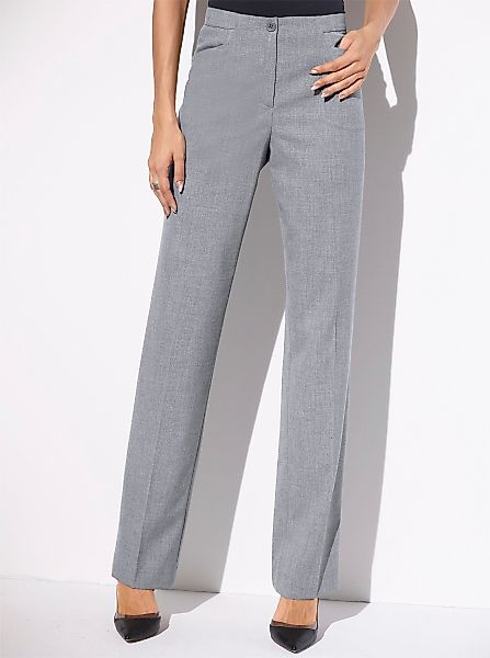 Come on Jerseyhose Bügelfaltenhose Innenbeinlänge ca. günstig online kaufen