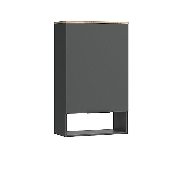 Vicco Bücherregal Wido, Anthrazit/Sonoma, mit Tür, 1-tlg. günstig online kaufen