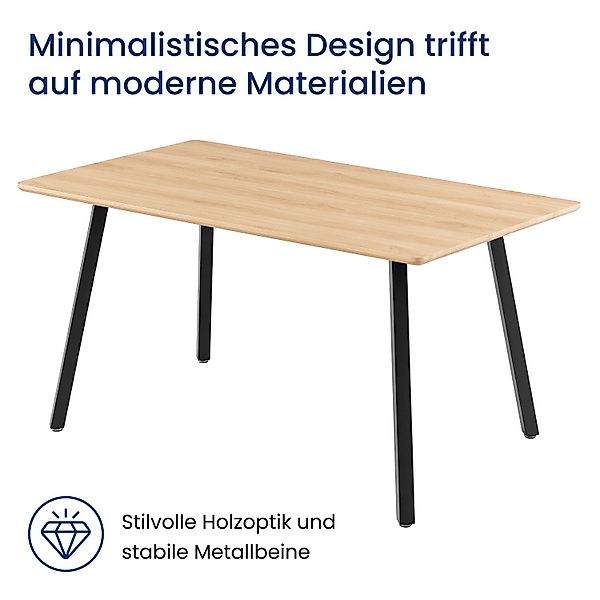 Home Collective Esszimmer-Set mit 4 Stühlen günstig online kaufen
