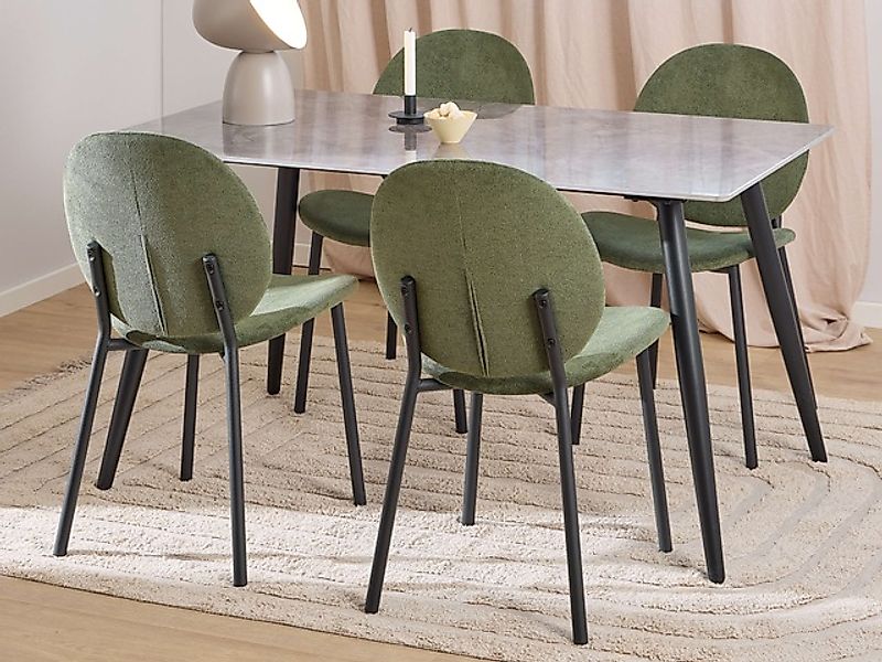 ACTONA GROUP Esszimmer-Set »Essgruppe, Speisetisch mit Stühlen«, (Komplett- günstig online kaufen