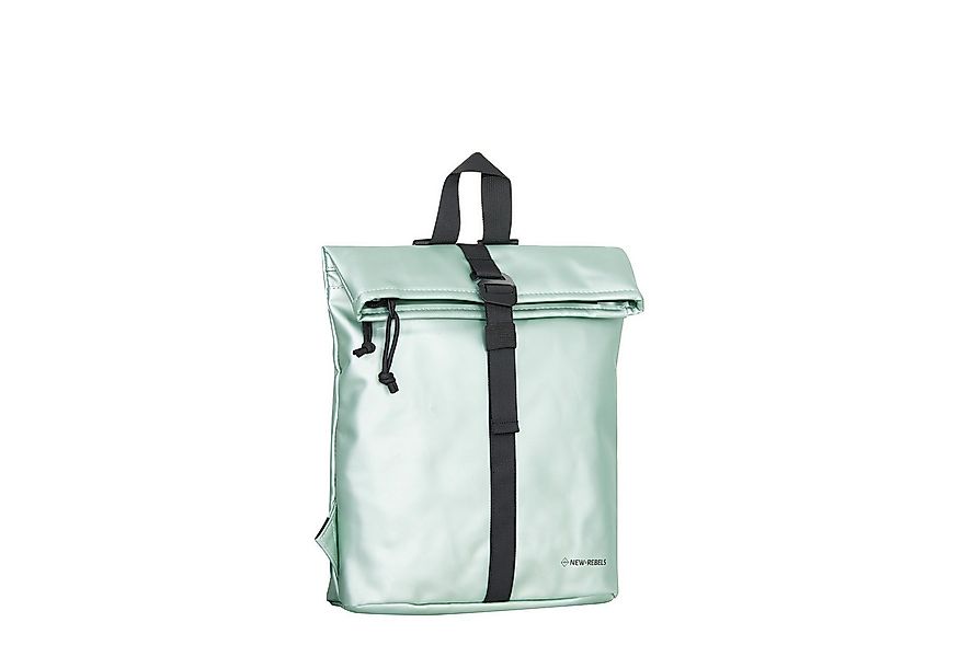 NEW REBELS Cityrucksack kleiner Roll Up RollTop Kurier Rucksack Mart Los An günstig online kaufen
