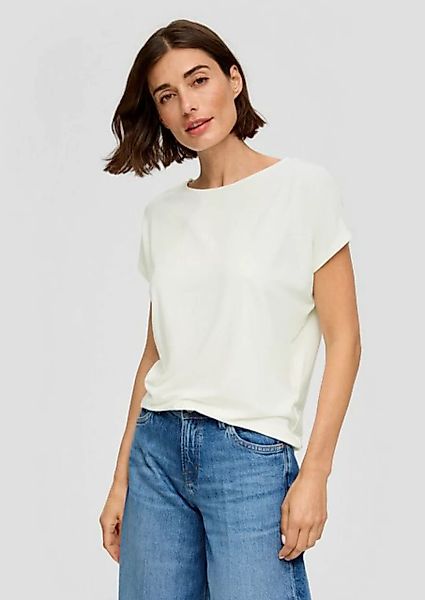 s.Oliver Shirttop T-Shirt aus Viskosestretch im Relaxed Fit günstig online kaufen