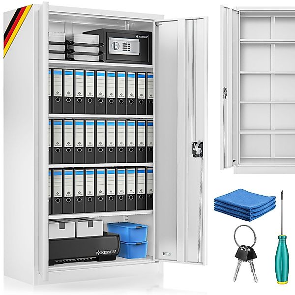 KESSER Aktenschrank Büroschrank aus Stahl 180x80x40 günstig online kaufen