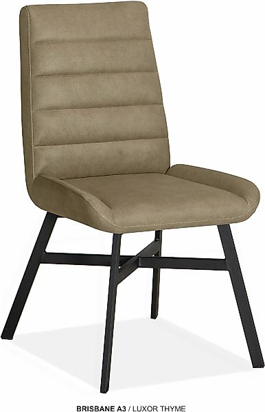 OMG Design Esszimmerstuhl "Brisbane" (Set) 1 Stk. Stoff Esszimmerstuhl, pfl günstig online kaufen
