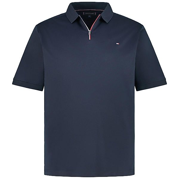 Tommy Hilfiger Poloshirt mit Kontrastdetails Farbe marine Größe: 4XL günstig online kaufen