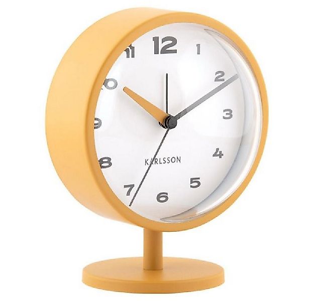 Karlsson Uhr Wecker Brisk Dome Alarm Clock Ochre Yellow günstig online kaufen