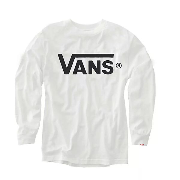 Vans Classic Langarm-t-shirt 2XL White / Black günstig online kaufen