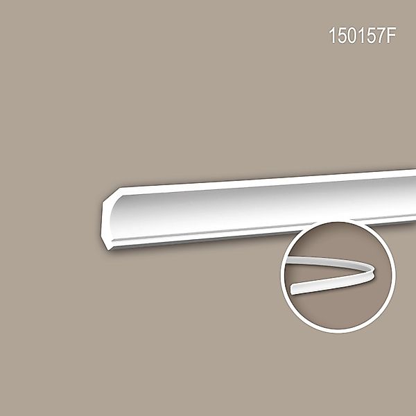 PROFHOME 150157F Flexible Eckleiste Stuckleiste aus Flexiblem Polyurethan 2 günstig online kaufen