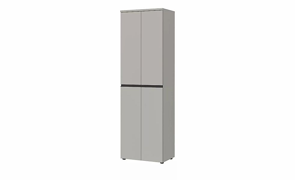 uno Mehrzweckschrank  Beta ¦ grau ¦ Maße (cm): B: 59 H: 194 T: 41.0 Schränk günstig online kaufen