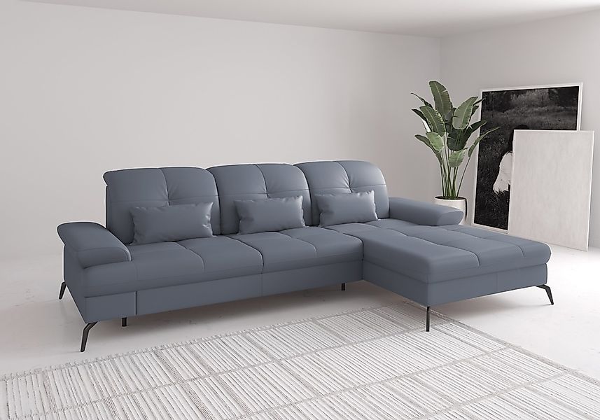 sit&more Ecksofa "Amica, L-Form, inkl. Sitztiefenverstellung & Armteilverst günstig online kaufen