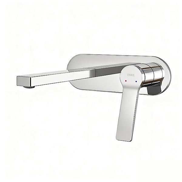 Emke Wand Waschtischarmatur Inklusive Grundkörper 288 x 210 x 70 mm Verchro günstig online kaufen