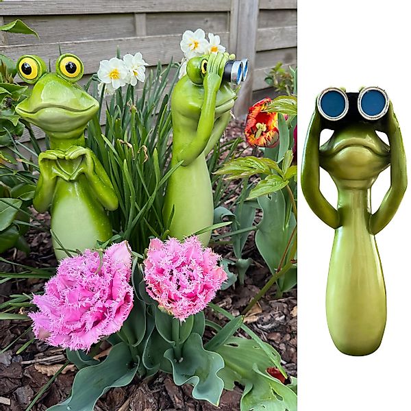 Online-Fuchs Gartenfigur Gartenstecker Froschhals, Kopf - günstig online kaufen
