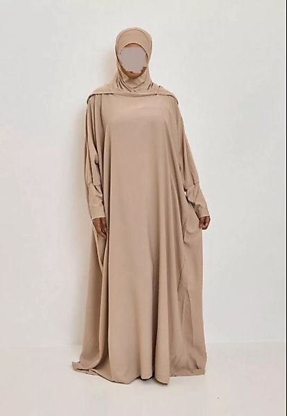 Aymasal Maxikleid Einteiliger Jilbab Hoodie Gebetskleid integrierter Hijab günstig online kaufen