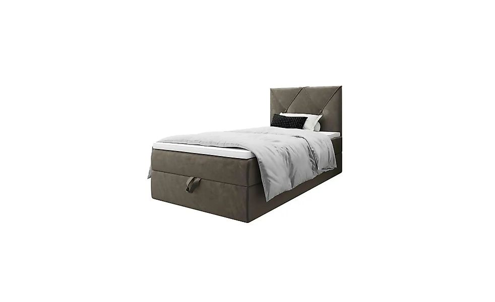 Boxbett mit Stauraum Altea ¦ braun ¦ Maße (cm): B: 90 H: 102 Betten > Komfo günstig online kaufen